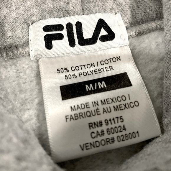 FILA light grey hoodie - Picture 2 of 4